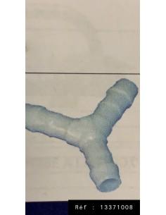 RACCORD Y PLAST POUR TUYAU D18