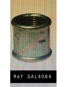 MANCHON D FILET F/F GALVA 1/2"