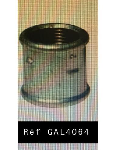 MANCHON D FILET F/F GALVA 1/2"