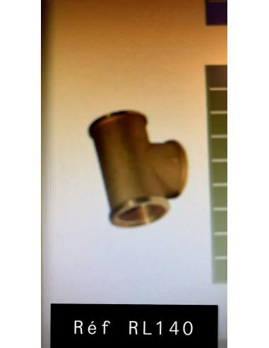 TE 90° FILETE F/F/F LAITON 3/4"