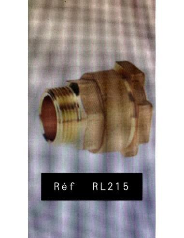 RACCORD POLYETHYLENE  DE 25