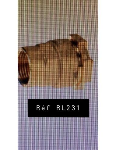 RACCORD POLYETHYLENE LAITON 15/21 F20