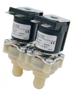 ELECTROVANNE DOUBLE 90° 220V