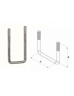 ETRIER M10 CARREE 60B96 SS...