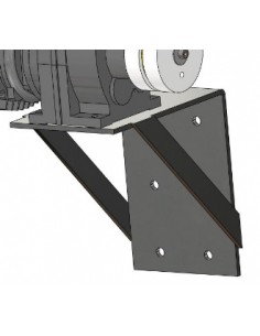 SUPPORT EQUERRE POUR POULIE