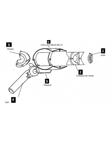 CLE POUR ROBINET A ROTULE MOUV