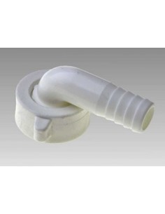 embout coude blanc 3/4" elect